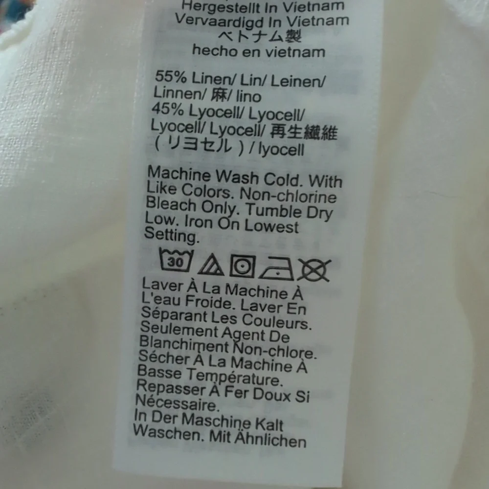 NWT J. Crew Seaside Cargo Linen Pants Size 0 - Picture 7 of 9